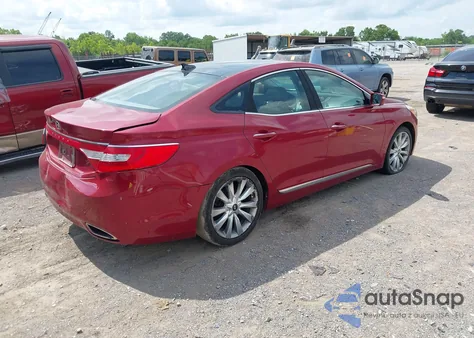 2012 Hyundai Azera из США, поврежденный, VIN KMHFH4JG1CA182291